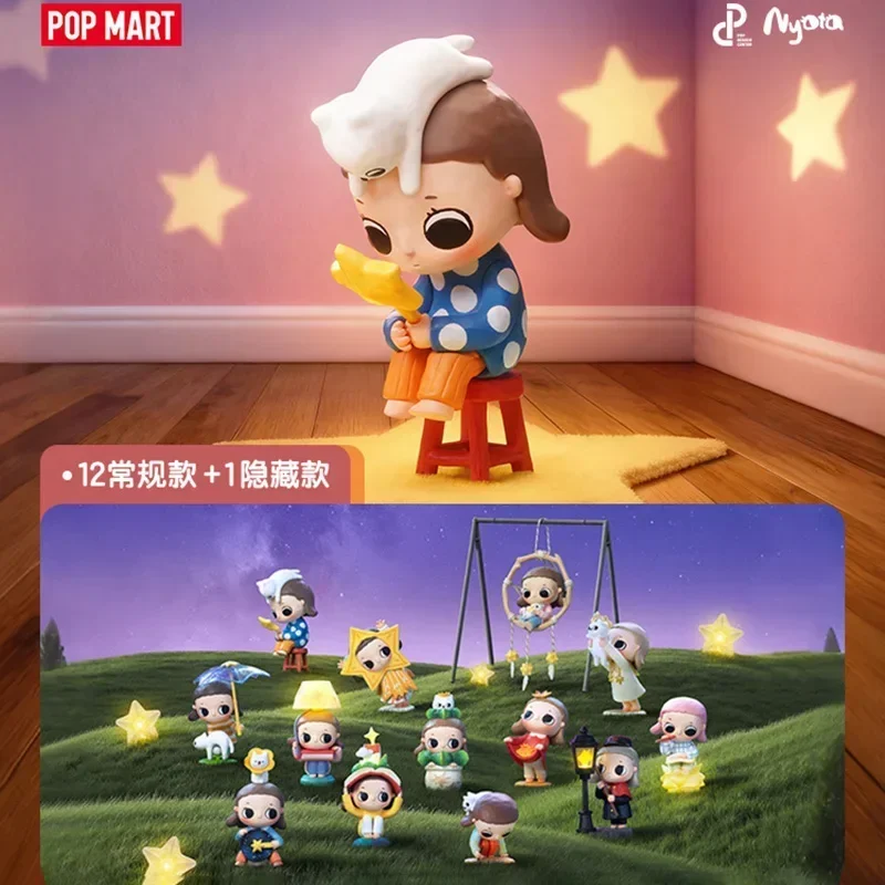 POP MART Nyota We Are All Stars Series Original Blind Box Ornament Anime Figure Mystery Surprise in A Box Valentine's Day Gifts
