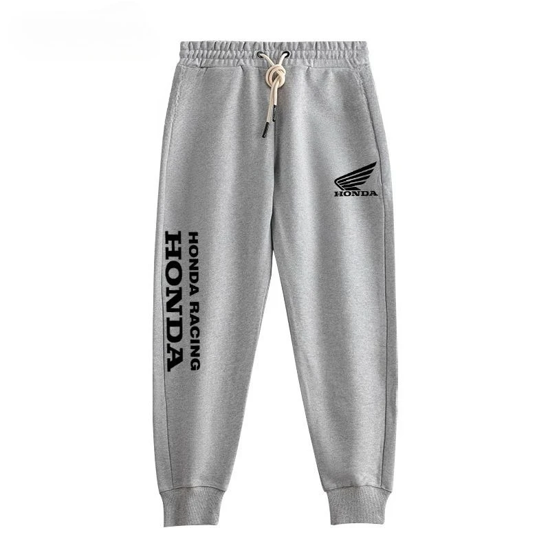 Fashion HONDA Honda Non-double Gold Wing Motorcycle Sweatpants Sweatpants Men's Leggings Men's Spring and Autumn Cotton Trousers