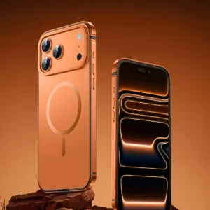  Suitable Magsafe Case for IPhone 17Pro Max 12 13 14 15 16 17Air Plus Alloy Frame Heavy Protection Phone Case