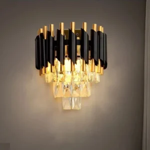 Luxury Crystal Wall Lamp Modern Luxury Living Room LED Ceiling Chandelier Lustre Home Decor Bedroom Dining Room Pendant Lights