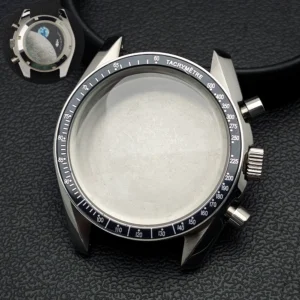 39.7mm Watches Metal Case Fits VK63 Movement Case And 20mm Strap Watch Accessories Watch Box Watch Parts