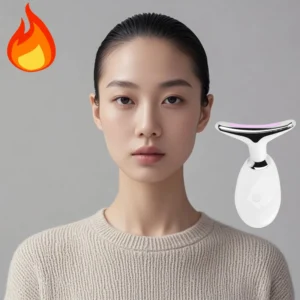 give a giftLED Face Lifter Neck Beauty EMS Neck Face Lifting Massager Skin Tighten Device Pon Anti Wrinkle Double Chin