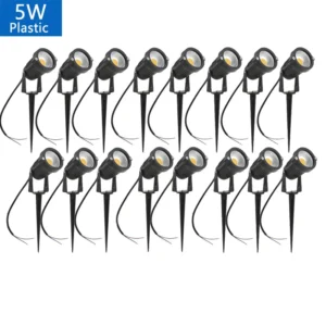 Waterproof IP65 Garden Lawn Lamps 220V 12V 24V 5W10W15W LED Lawn Light Spike Bulb Tuinverlichting Outdoor Lighting For Garden