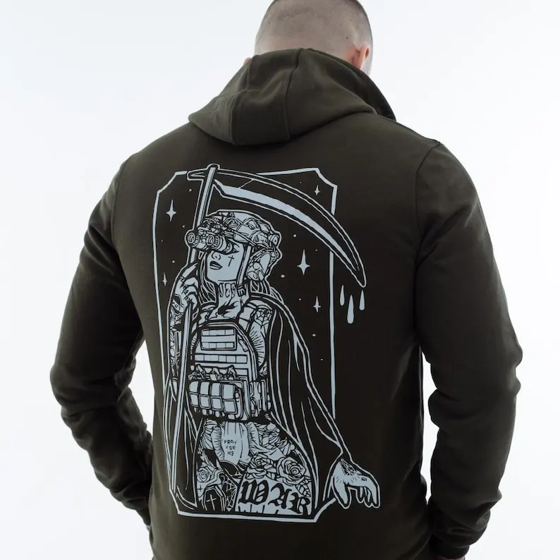 Military Hoodie Ukrainian Pride Custom Hoodie Logo Cultural Graphic Sweatshirt Oversized Tactical Girl Ukraine Military Style