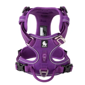 TRUE LOVE TLH5654 No Pull Dog Harness Nylon Reflective Adjustable Step-in Comfortable Pet Harness