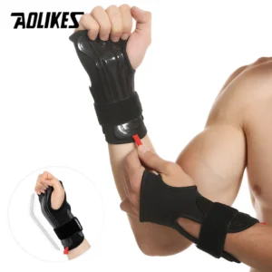 AOLIKES 1 Pair Roller Skating Snowboard Ski Wrist Guards Hand Support Brace Gloves Protective Gear Sports Safety Protector