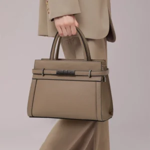 Genuine leather women's bag original first layer cowhide women's hand shoulder simple tote bag occupation