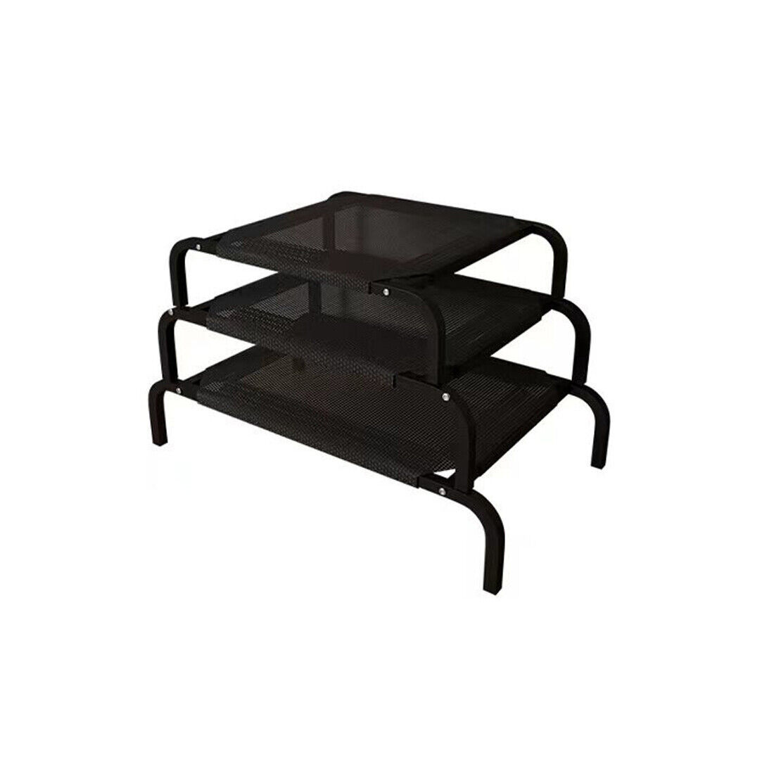 Elevated Dog Bed Pet Cat Mesh Camping Cot Indoor Outdoor Waterproof Two Size UK - Image 5