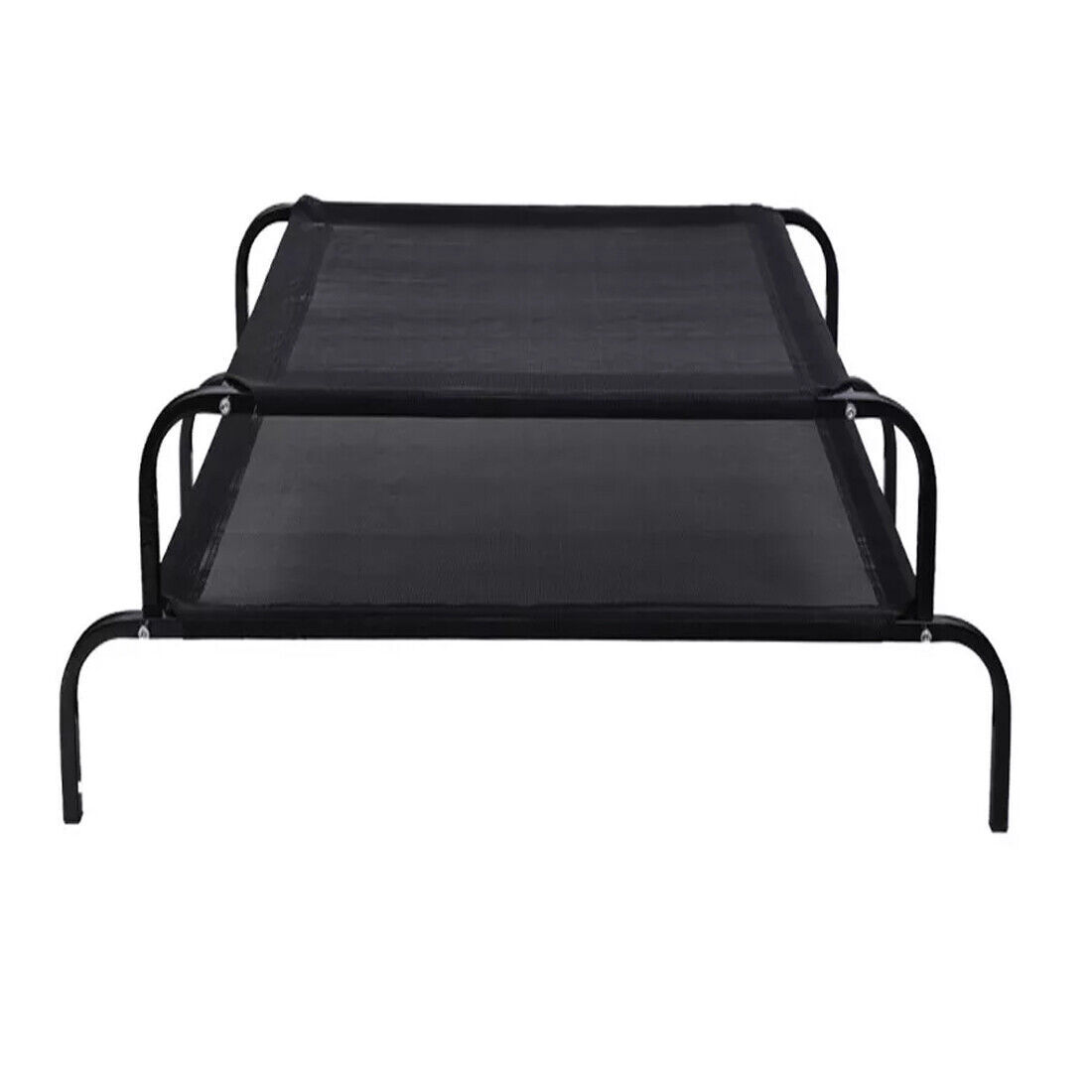 Elevated Dog Bed Pet Cat Mesh Camping Cot Indoor Outdoor Waterproof Two Size UK - Image 2