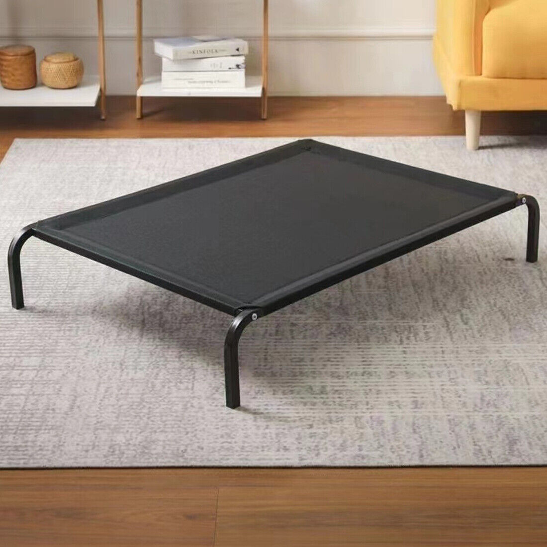 Elevated Dog Bed Pet Cat Mesh Camping Cot Indoor Outdoor Waterproof Two Size UK - Image 4