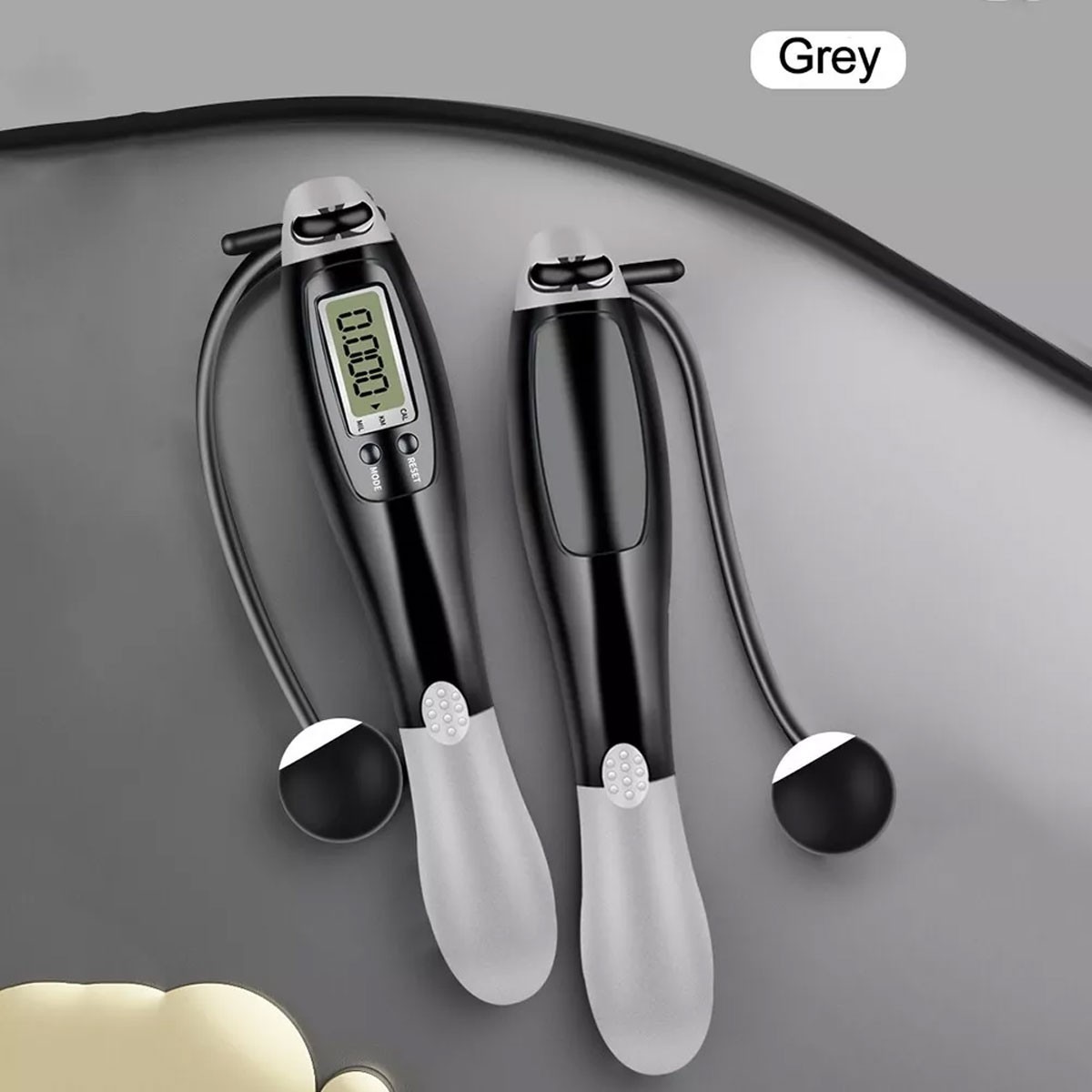 Cordless Skipping Rope Ropes Smart Screen With Weighted For Sports Fitness - Image 2
