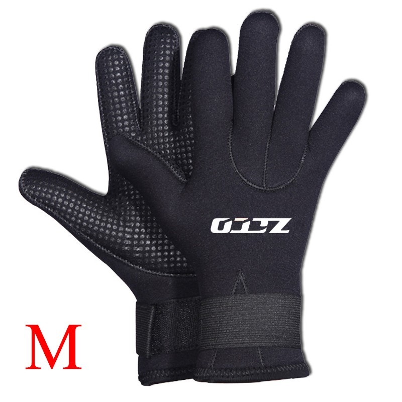 5mm Neoprene Wetsuit Gloves Warm Swimming Diving Kayak Surf Snorkeling - Image 7