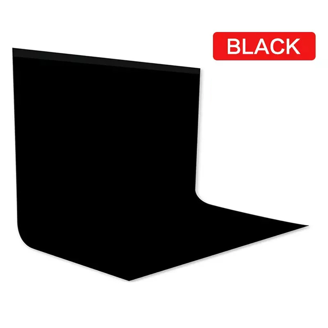 Photography Backdrop Photo Background Fabric Screen Studio 2X3M Colors UK-Black Style