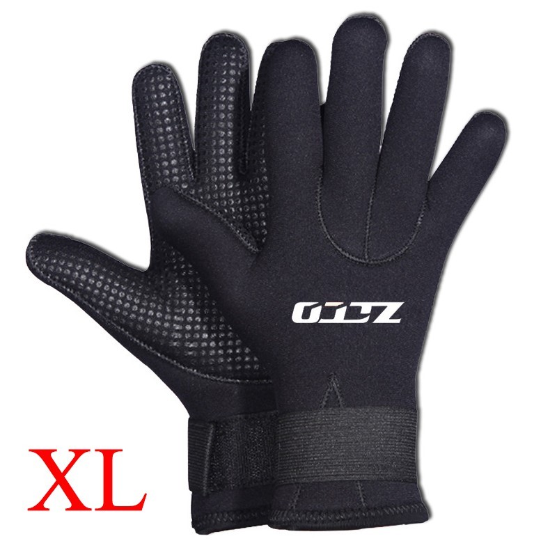 5mm Neoprene Wetsuit Gloves Warm Swimming Diving Kayak Surf Snorkeling - Image 3