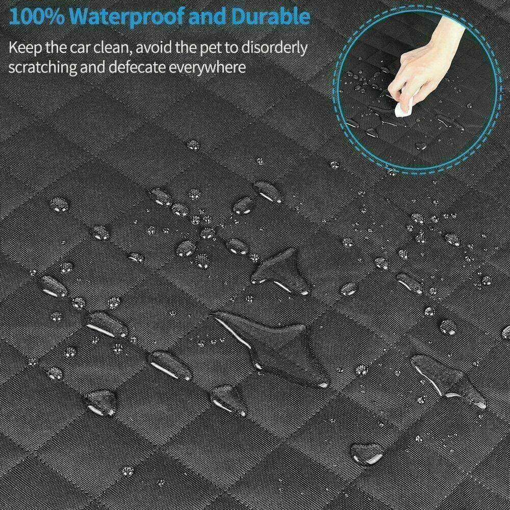 Pet Car Seat Cover Dog Safety Protector Mat Rear Back Seat Hammock Cushion Mat - Image 2