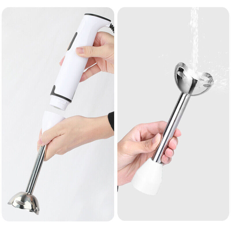 400W Hand Blender Electric Stick Blender Curry Puree Food Mixer Liquidiser NEW - Image 6