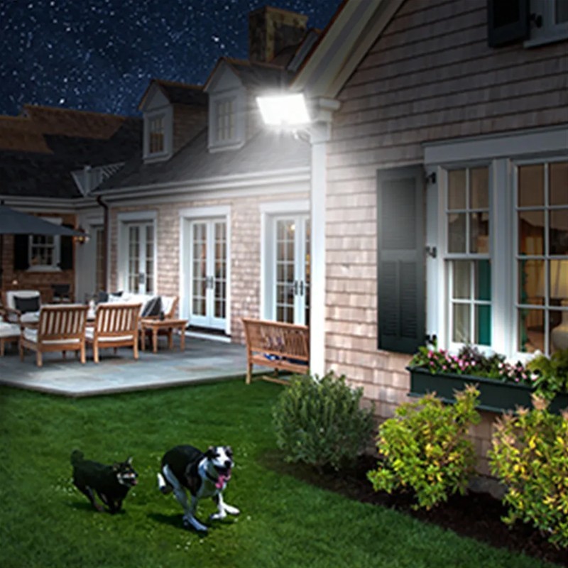 LED Solar PIR Motion Sensor Wall Light Outdoor Garden Security Flood Street Lamp - Image 4