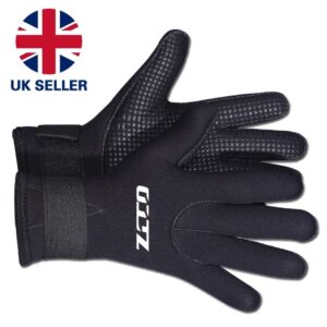 5mm Neoprene Wetsuit Gloves Warm Swimming Diving Kayak Surf Snorkeling