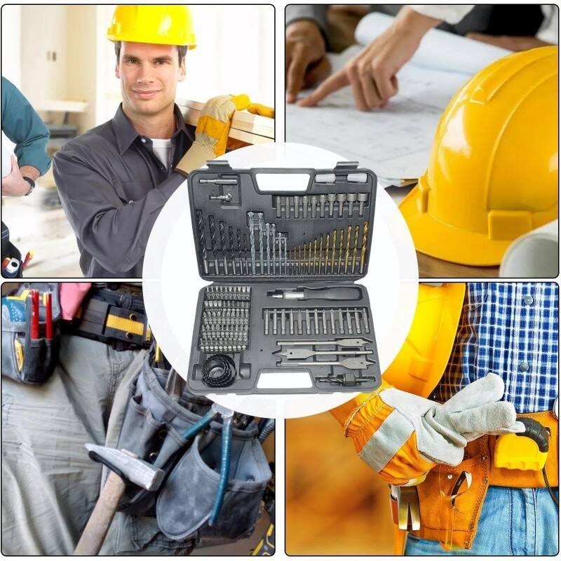 111-Piece Premium Drill And Screwdriver Bit Set With Carrying Case - Image 4