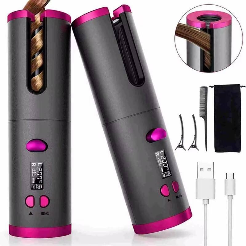 Wireless Automatic Hair Curler And Cordless Hair Curler For Effortless Styling, Perfect Hair Curler, Automatic Curler, Automatic Curling Iron - Image 7