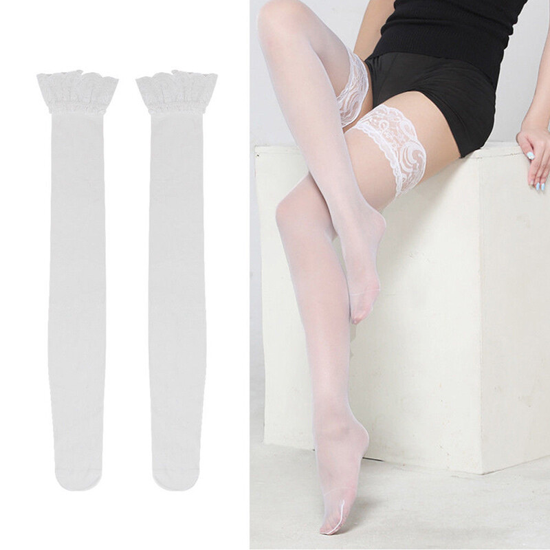 Women Sexy Lace Garters Stocking Suspender Belt And Stockings Wedding Garters