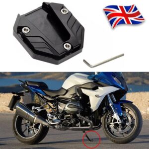 Motorcycle Scooter CNC Side Stand Enlarge Foot Plate Kickstand Extension Pad 1PC