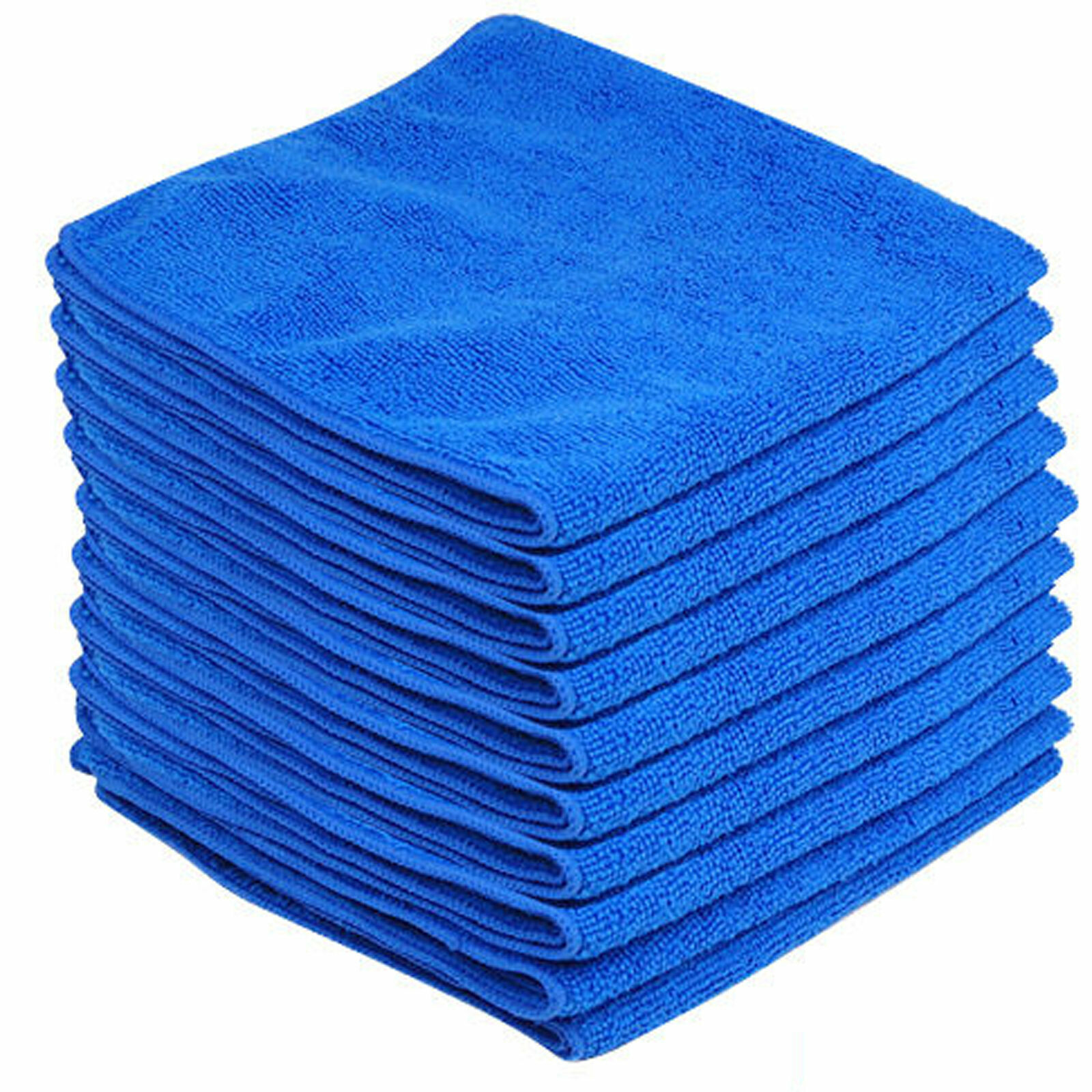 50X LARGE MICROFIBRE CLEANING AUTO CAR DETAILING SOFT CLOTHS TOWEL DUSTER WASH - Image 4