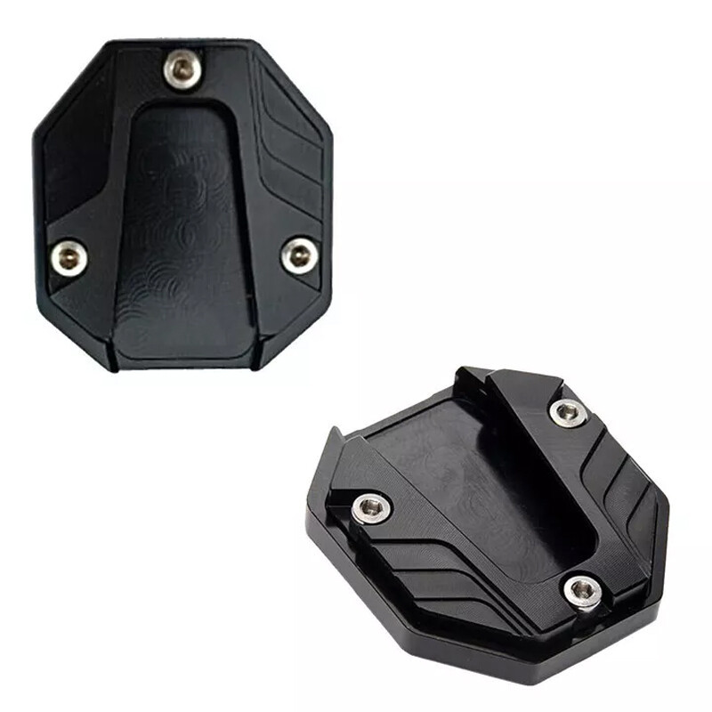 Motorcycle Scooter CNC Side Stand Enlarge Foot Plate Kickstand Extension Pad 1PC - Image 10