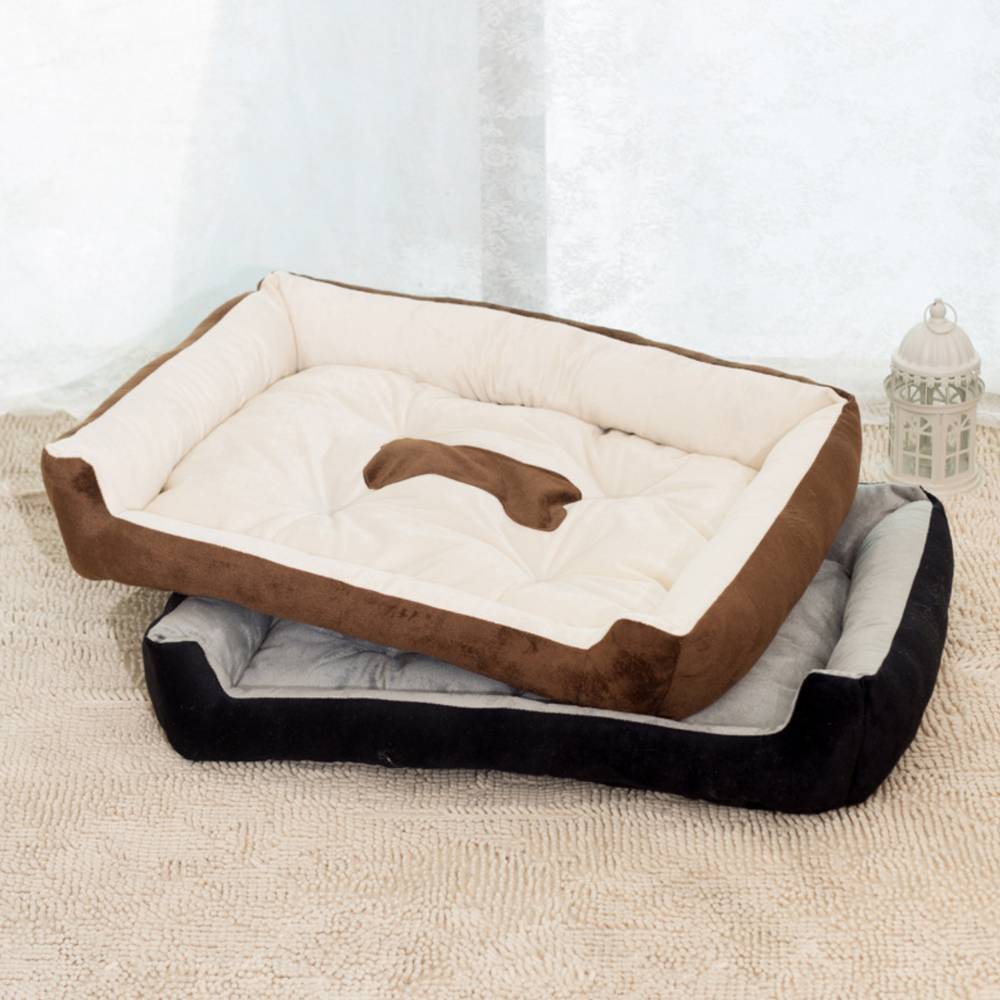 Large Warm Plush Dog Bed Mat Washable Calming Cushion For Pet Puppy For Dog Cat - Image 3