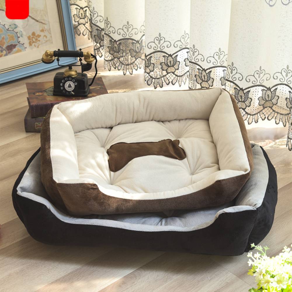 Large Warm Plush Dog Bed Mat Washable Calming Cushion For Pet Puppy For Dog Cat - Image 7