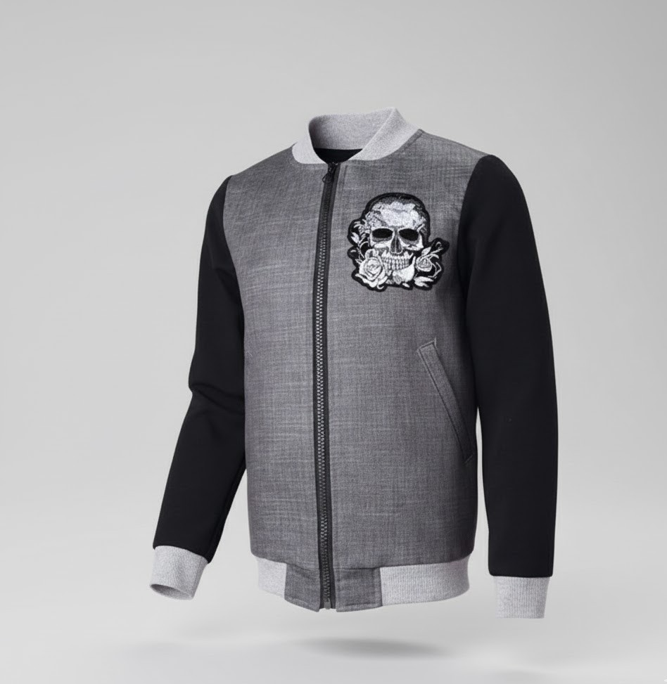 Boys Cotton Jacket Zip Up Kids Casual Coat Spring Autumn Toddler 3-7Y - Image 3