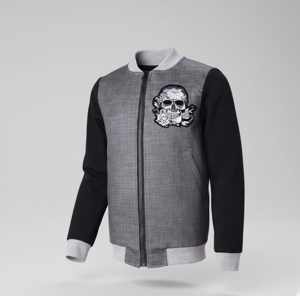 Boys Cotton Jacket Zip Up Kids Casual Coat Spring Autumn Toddler 3-7Y - Image 5