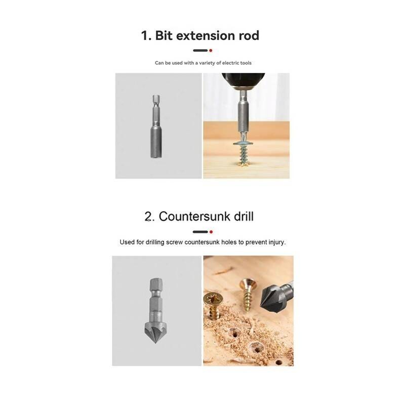 111-Piece Premium Drill And Screwdriver Bit Set With Carrying Case - Image 6