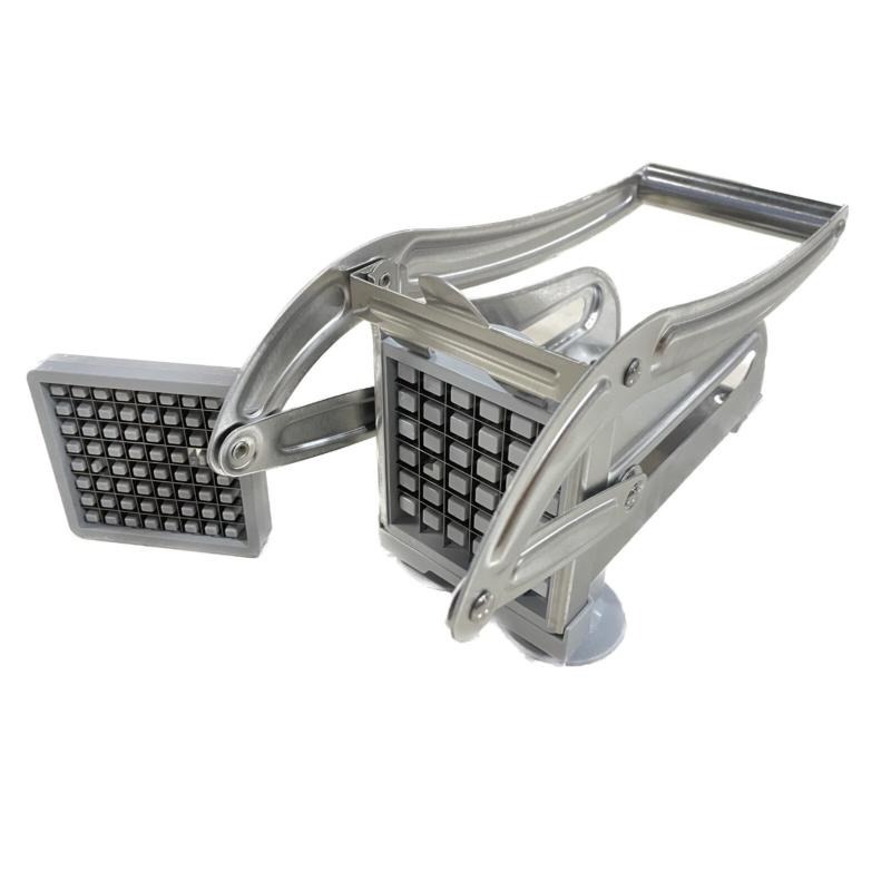 2 Blades Stainless Steel French Fry Cutter Potato Vegetable Slicer Chopper Dicer - Image 6