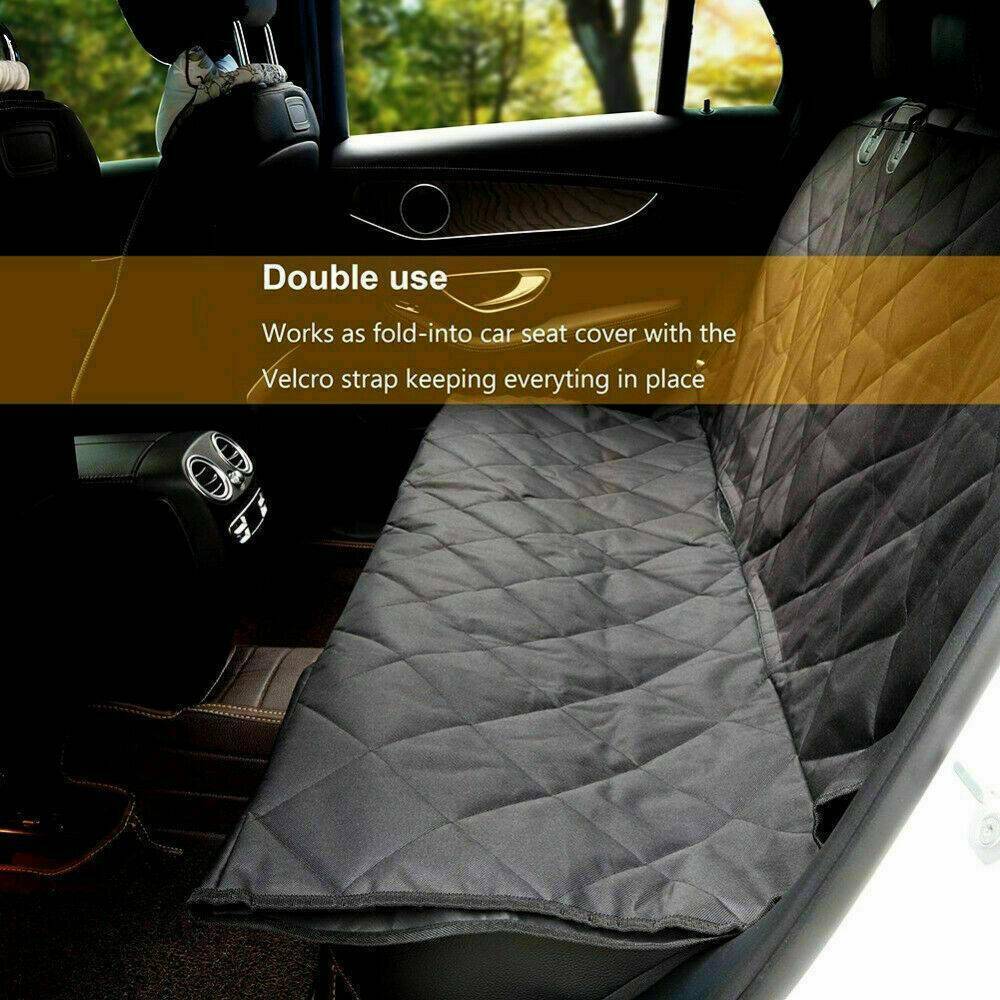 Pet Car Seat Cover Dog Safety Protector Mat Rear Back Seat Hammock Cushion Mat - Image 4