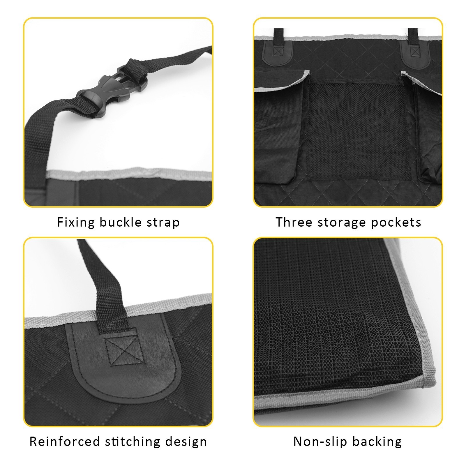 Heavy Duty Non-Slip Dog Car Boot Cover Stain Resistant Scratchproof Car Boot Protector For SUV Estate - Image 8