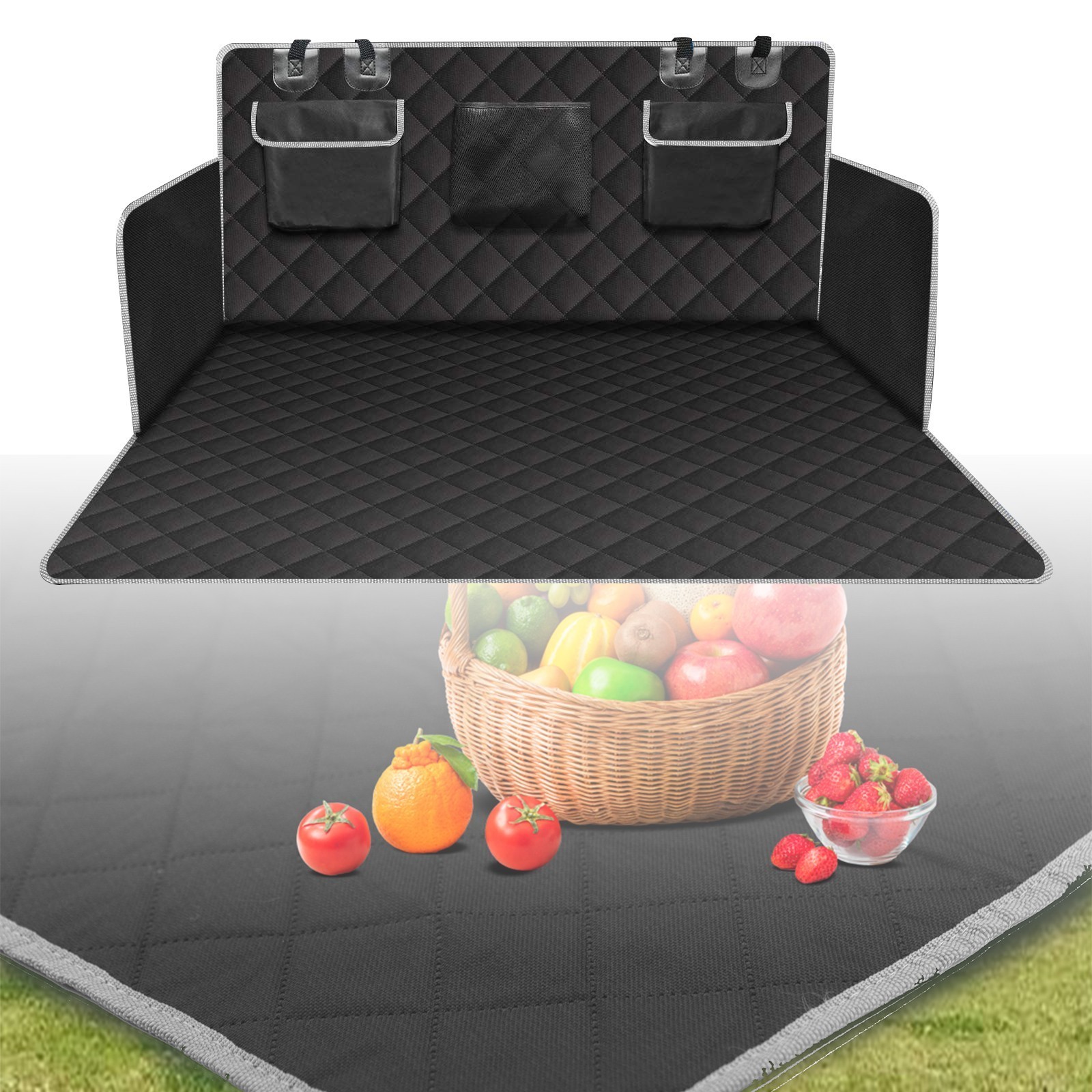 Heavy Duty Non-Slip Dog Car Boot Cover Stain Resistant Scratchproof Car Boot Protector For SUV Estate - Image 6