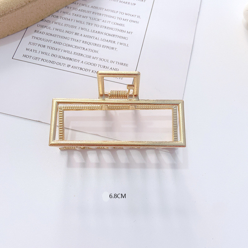 Large Pearl Hair Claw Clip – Elegant Metal Hair Clip for Women - Image 3
