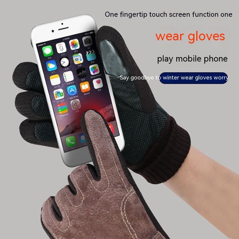 Women's Stretch Touch Screen Gloves – Soft Warm Knitted Winter Gloves - Image 4