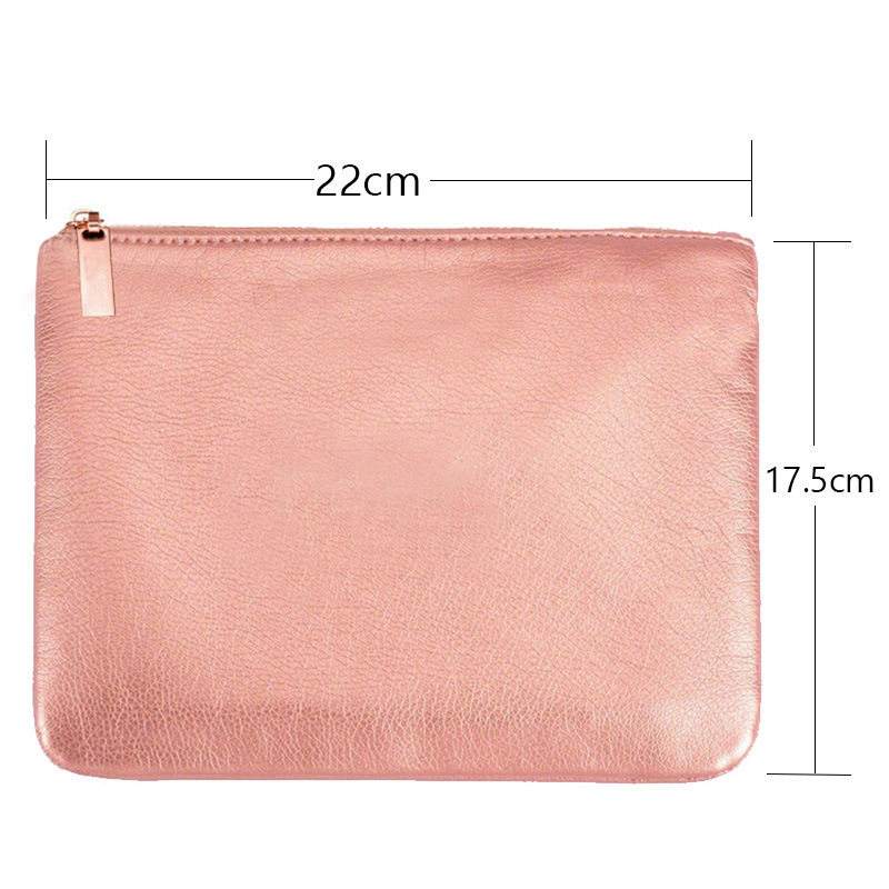 15-Piece Rose Gold Makeup Brush Set with Bag – Soft Foundation, Powder & Eyeshadow Brushes - Image 2