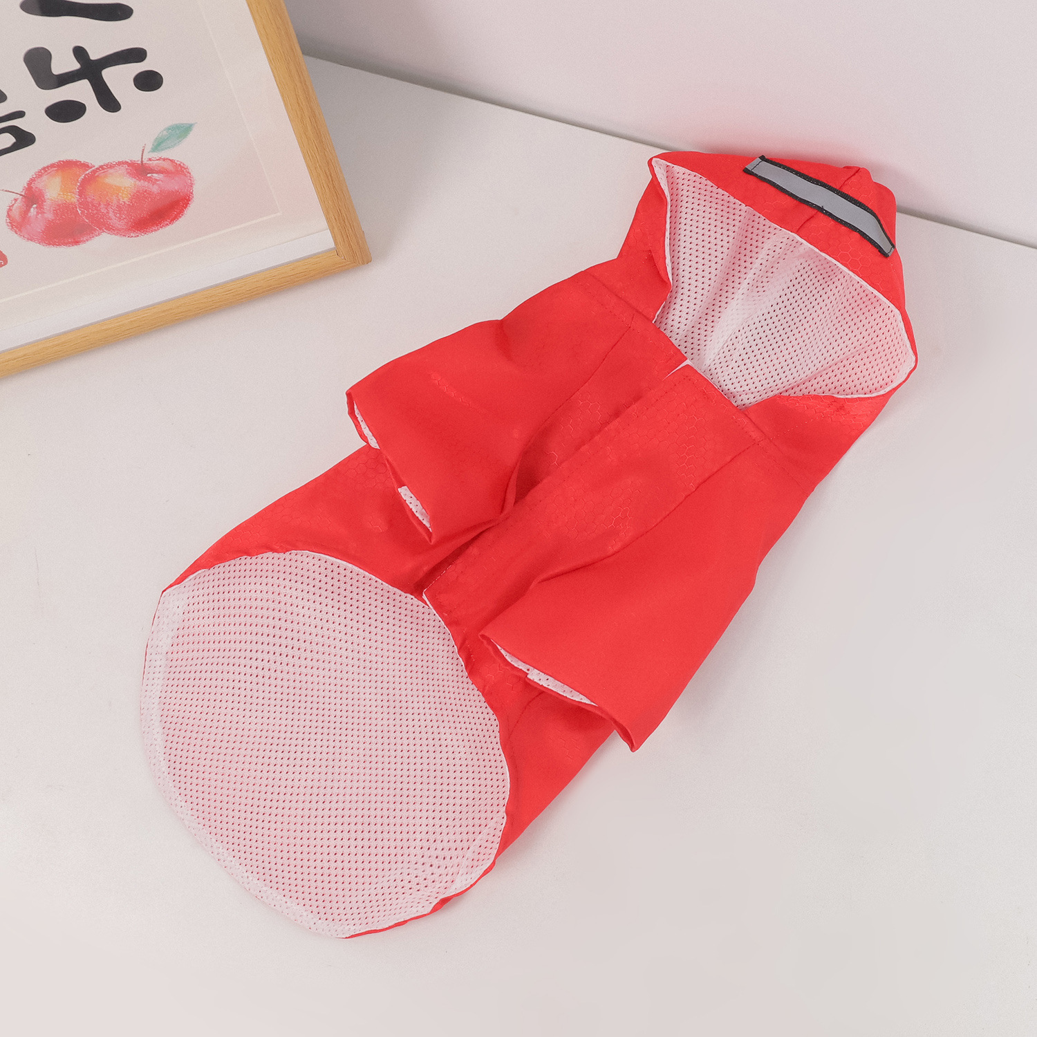 Reflective Waterproof Hooded Dog Raincoat – Rain Jacket for Small Dogs - Image 10