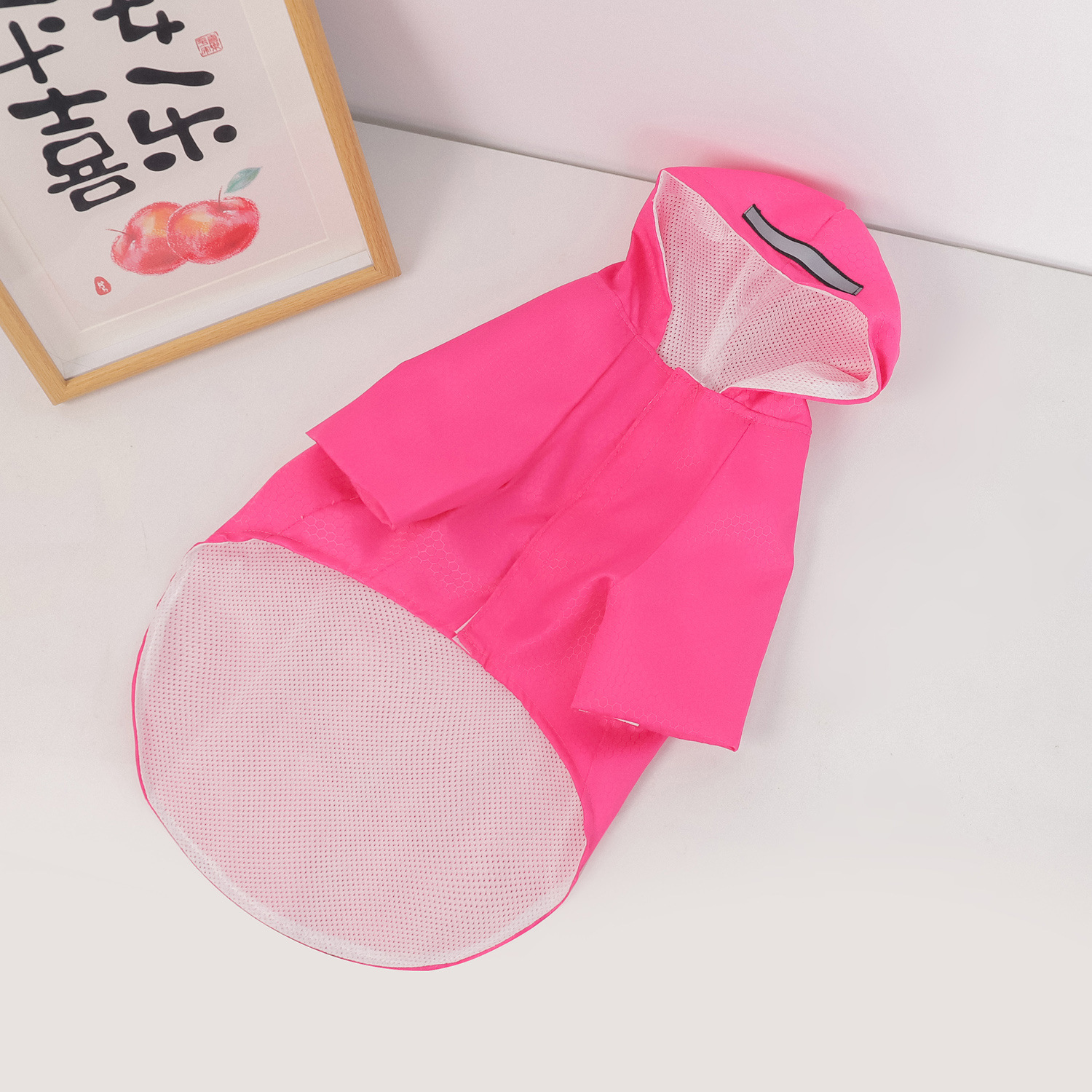 Reflective Waterproof Hooded Dog Raincoat – Rain Jacket for Small Dogs - Image 5