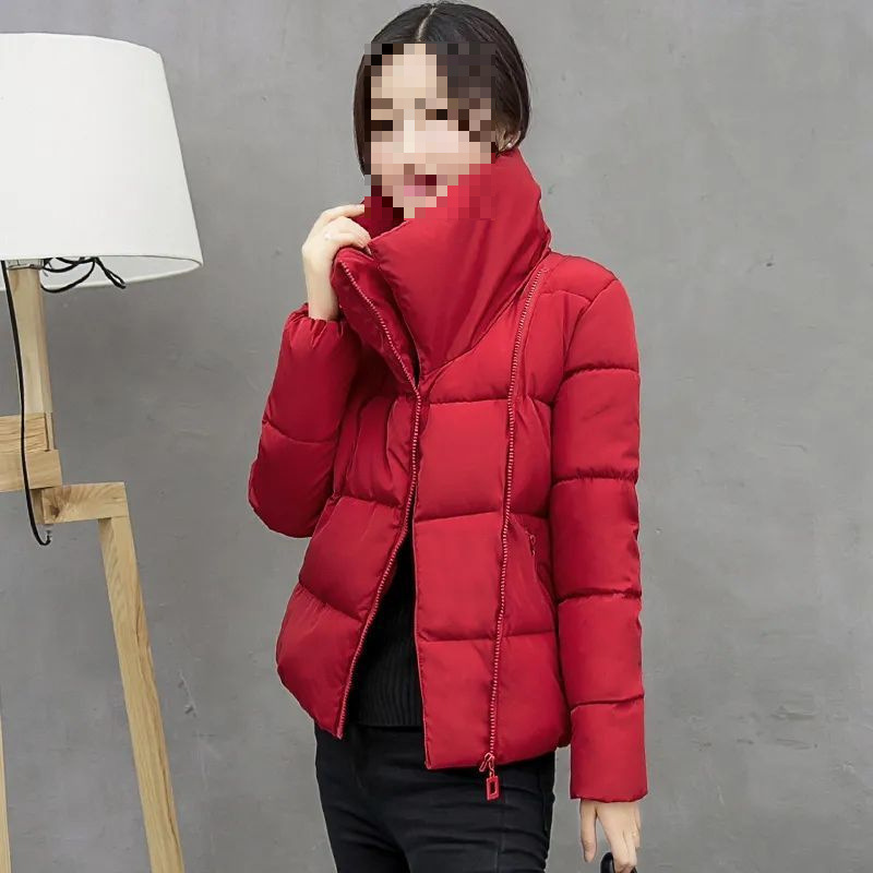 Women's Short Puffer Jacket – Warm Lightweight Padded Winter Coat - Image 6