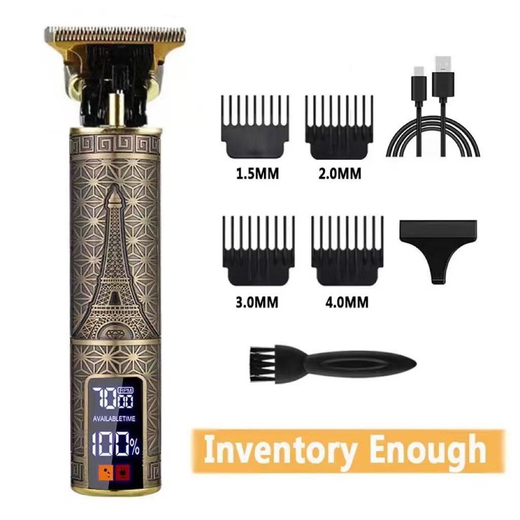Rechargeable Electric Hair Clippers – USB Cordless Trimmer for Men - Image 2