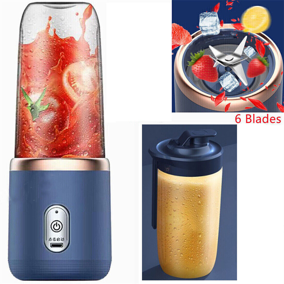 Portable Blender – USB Rechargeable Personal Smoothie & Juice Maker - Image 7