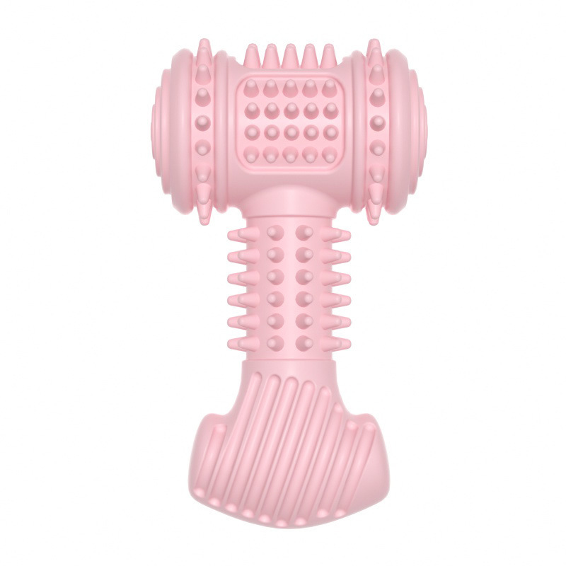 Dog Chew Toy Dogs Teeth Cleaning Toys Indestructible Tpr Chewing Bite Resistant - Image 6