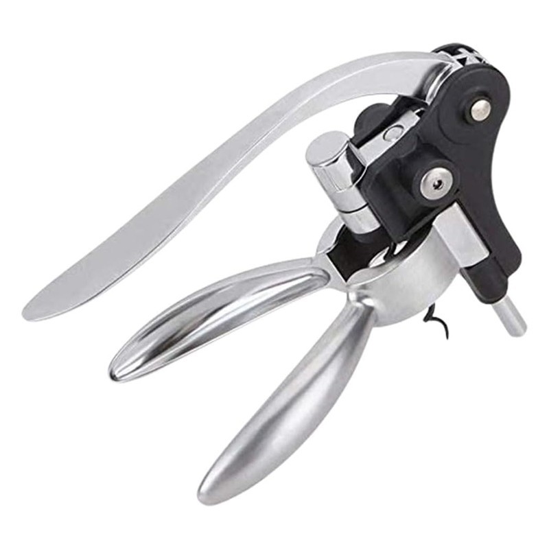Lever Wine Bottle Opener – Rabbit-Style Corkscrew - Image 3