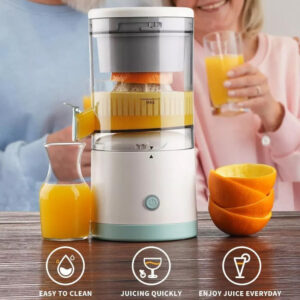 Electric USB Rechargeable Citrus Juicer - Orange & Lemon Squeezer