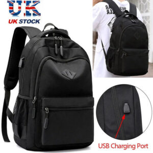 Waterproof Laptop Backpack – Unisex School & Work Rucksack