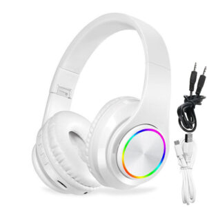 Wireless Over-Ear Bluetooth Headphones - Noise Cancelling, White